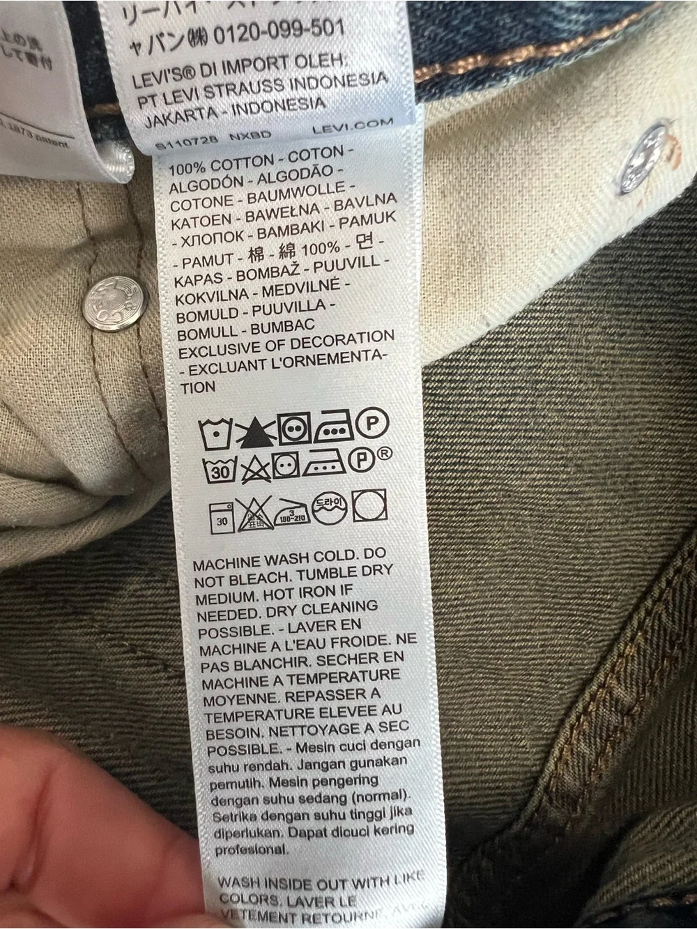 Levi's 578 Baggy Denim Jeans Men's 30x30 Faded Olive/Sage Green 90’s Streetwear
